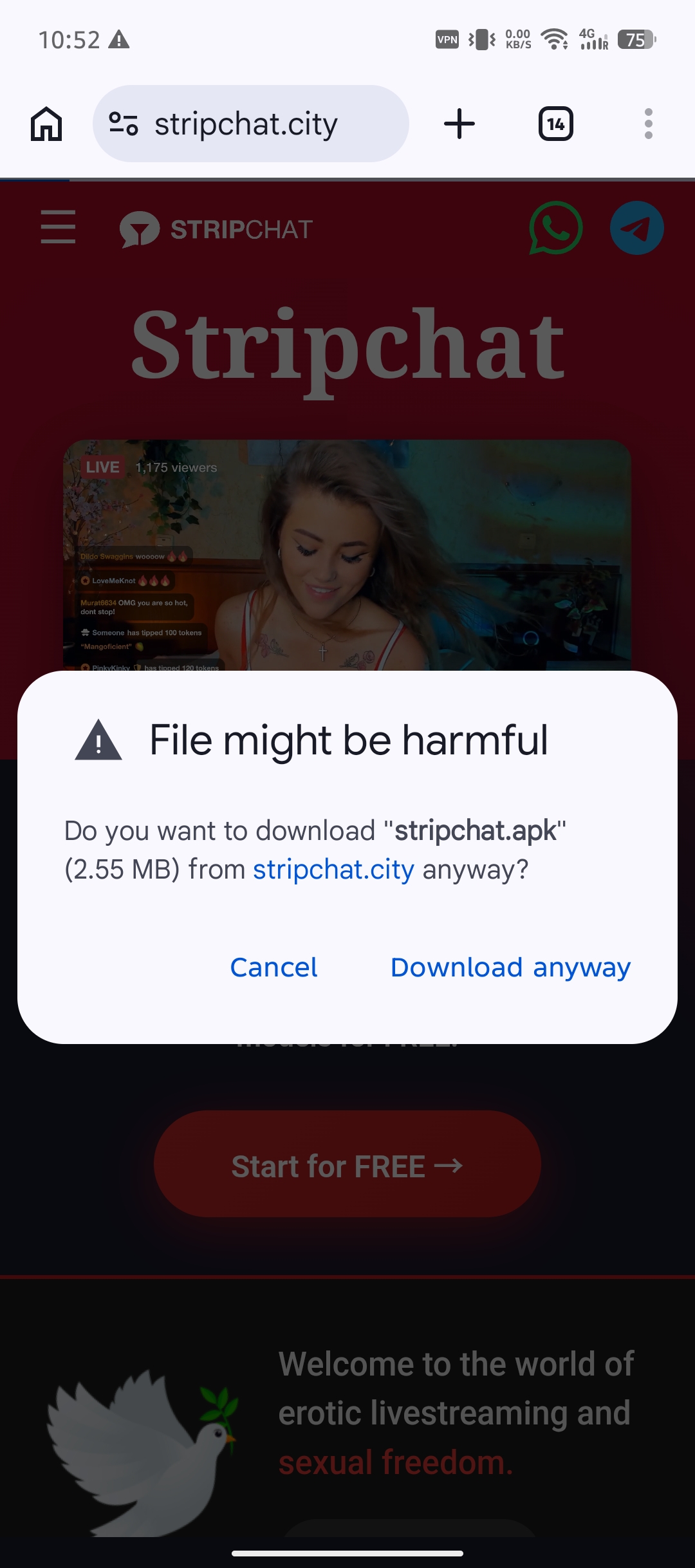 Security Warning